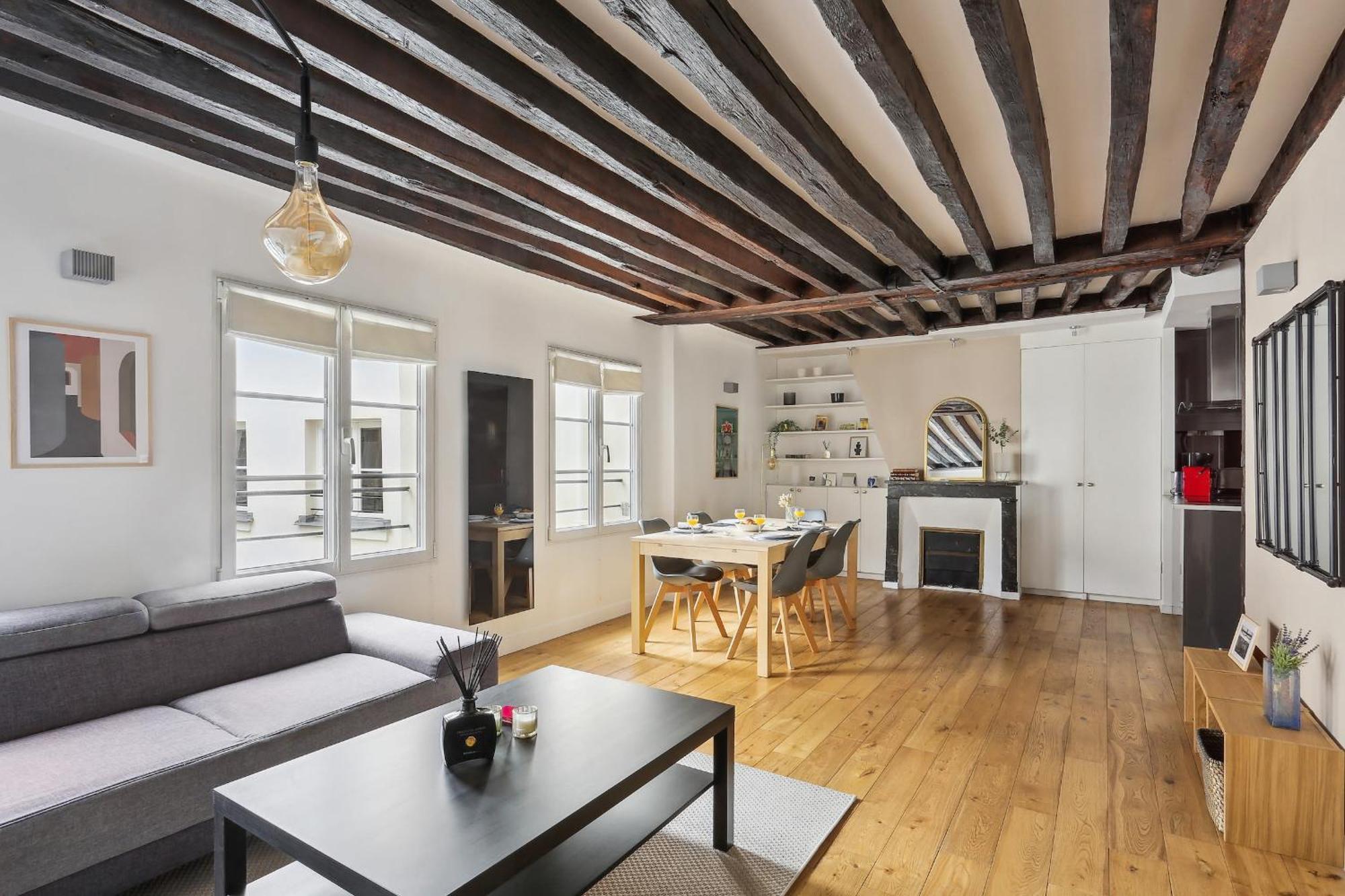Les Halles & Le Marais - 2Br - Cityapartmentstay Париж Екстериор снимка