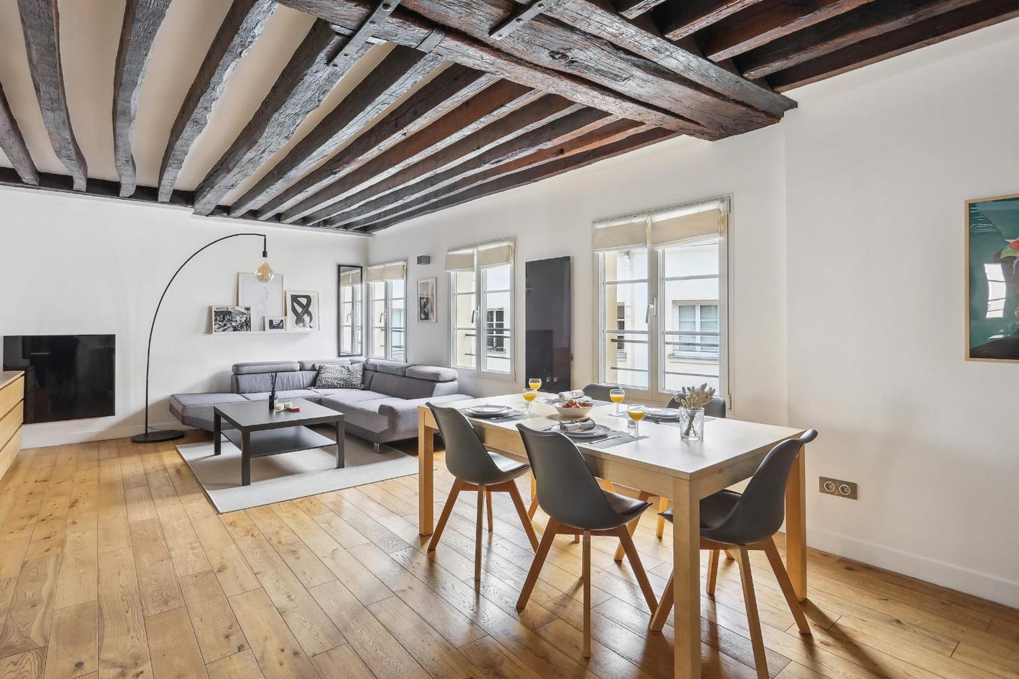 Les Halles & Le Marais - 2Br - Cityapartmentstay Париж Екстериор снимка