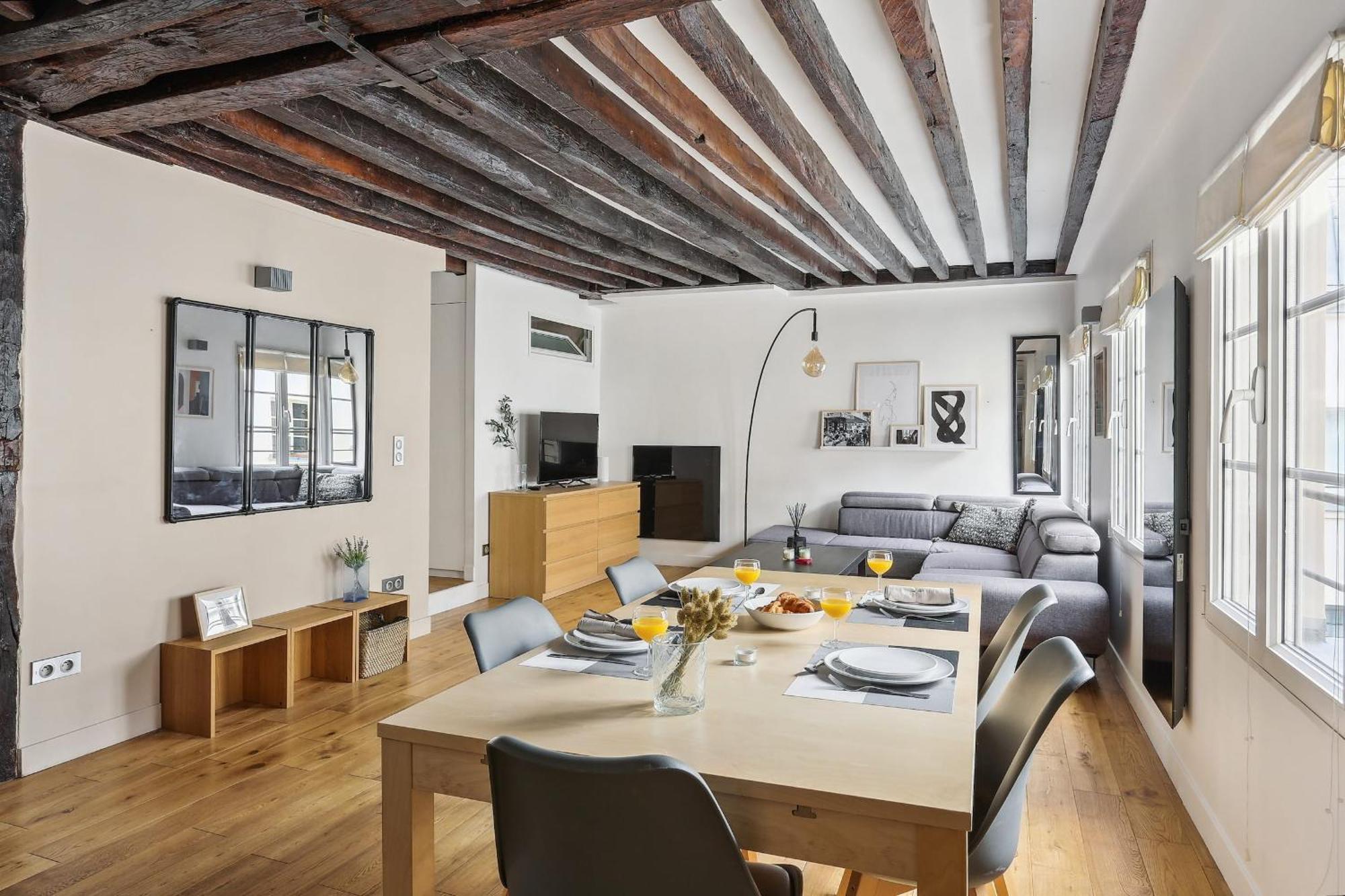 Les Halles & Le Marais - 2Br - Cityapartmentstay Париж Екстериор снимка